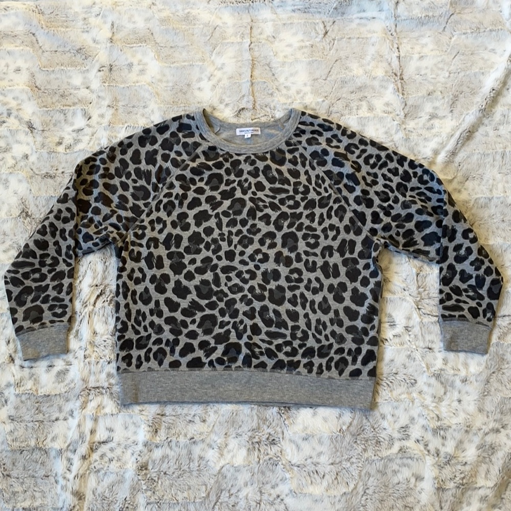 Grayson Threads leopard print sweater